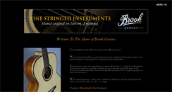 Desktop Screenshot of brookguitars.com